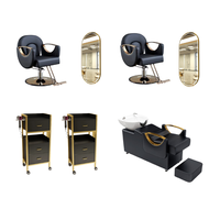 Mobilier de Salon de Coiffure : Ensemble Fauteuil de Coiffeur et Mobilier de Coiffure, Fauteuil de Coiffeur Combinable et Acheté Séparément