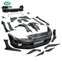 Kit carrosserie pare-chocs avant large en fibre de verre style VRS pour Mitsubishi Lancer Ex 2012