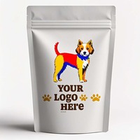 Sacs en plastique PE refermables personnalisés avec logo imprimé en héliogravure, pochettes verticales à fermeture éclair pour l'emballage d'aliments pour animaux et de gelée, vente en gros