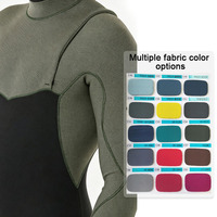 Combinaison de plongée intégrale personnalisée 3/2mm 4/3mm pour hommes et femmes, manches longues, fermeture éclair, néoprène CR, pour surf et apnée, combinaison de canyoning OEM