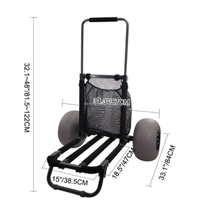 Carrello da Spiaggia con Ruote Gonfiabili YONK - Product Image 1