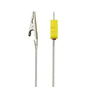 Sondas de sensor PT100 con pinza de cocodrilo para termopar PT100, medidor de sensor hasta 500°C, OEM/ODM personalizable - Product Image 1