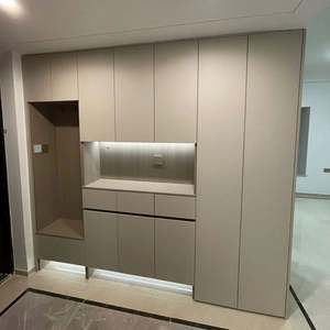 Mueble Zapatero Moderno y Duradero, Tamaño Personalizable, Madera Maciza, Mueble de Salón Ecológico para Villas y Hoteles - Product Image 1