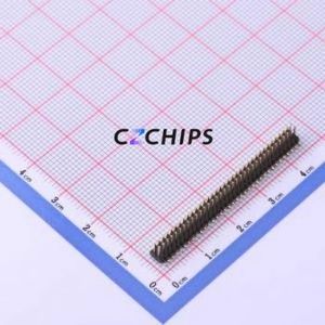 X1321WVS-2x35J-C40D53 Pin Header SMD,P=1.27mm Connector ( Pin Structure: 2x35P )( Pitch: 1.27mm )( Row Spacing: 1.27mm ) - Product Image 1