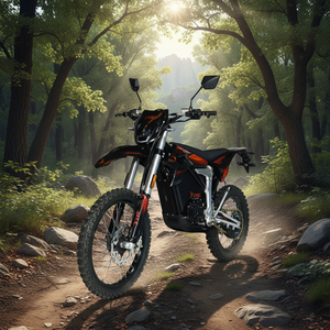 Powerful 5000W Dirt Bike Motorcycle <b>72V</b> 58Ah/73Ah Lithium <b>Battery</b> High Speed Adult - Product Image 4