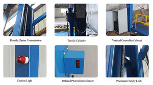 高品質4柱式カーリフトプラットフォーム、車両保管用リフト、垂直駐車システム、カーリフト - Product Image 2