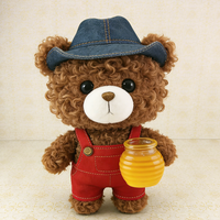 Fabricant de poupées Shengye, ASTM EN71 CE, prix bas, 15 cm, 20 cm, 25 cm, peluche de chien de feu rouge mignonne personnalisée, jouet en peluche pour cadeau