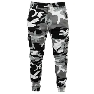 Jean de Camouflage pour homme, coupe slim, extensible, décontracté, imprimé, Style classique, mode Denim, collection 2020