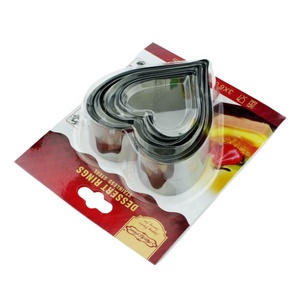 Juego de 3 Moldes para Pastel de Mousse en Forma de Corazón de Acero Inoxidable para Postres y Moldes Metálicos para Pastel en Forma de Corazón para el Día de San Valentín - Product Image 6