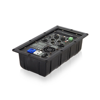 Module d'alimentation professionnel en métal 1000W, amplificateur de classe D continu, combo d'entrées XLR/1/4'', haut-parleur à excursions thermiques, double tension