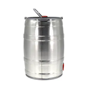 Stainless Steel Mini Keg Beer Home Brewery Machine Food Grade Beer Keg For Beer Brewing