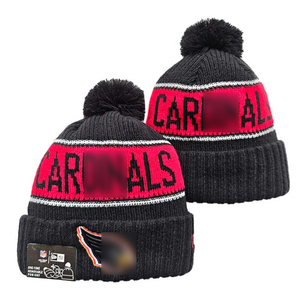 <span class=keywords><strong>Gorro</strong></span> de Punto Clásico Estilo Fútbol Americano con Puño, Rojo y Negro, para Fanáticos de la Ciudad de AZ, para <span class=keywords><strong>Invierno</strong></span> - Product Image 5