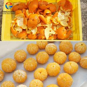 JO-1000 tự động Mandarin Orange Tangerine citrus lột Máy cam Peeler với băng tải - Product Image 4