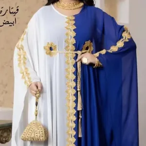 ZIYA A10S65 yeni iki adet Robe en Abaya kadınlar müslüman elbise türkiye 2023 başörtüsü
