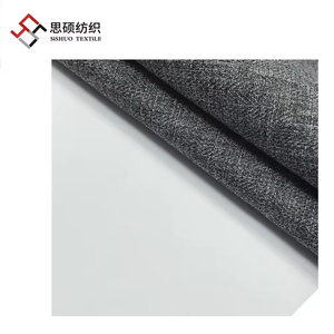 117GSM tessuto 100% alla moda in poliestere melange pashmina <span class=keywords><strong>per</strong></span> giacca da esterno pantaloni pantaloni pantaloni a tenda - Product Image 4