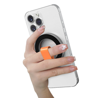Support de téléphone magnétique à trois faces en alliage d'aluminium - Portable, hauteur réglable, base rotative, suivi intelligent, pour lit et bureau