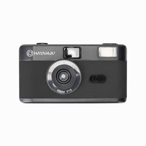 New Film Cameras 35 mm Reusable Camera Vintage Retro 35mm Manual Camera with <b>Flash</b> Film - Product Image 1