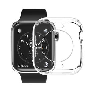 Cassa dell'orologio per <span class=keywords><strong>Apple</strong></span> <span class=keywords><strong>Watch</strong></span> 7 38mm 42mm 40mm 44mm 41mm 45mm copertura in tpu di cristallo trasparente opaco per iwatch 6 8 - Product Image 5