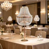 Centro de Mesa de Hierro y Acrílico de 120 CM para el Año Nuevo Chino, Bodas, Fiestas y Eventos, Duradero y de Alta Calidad