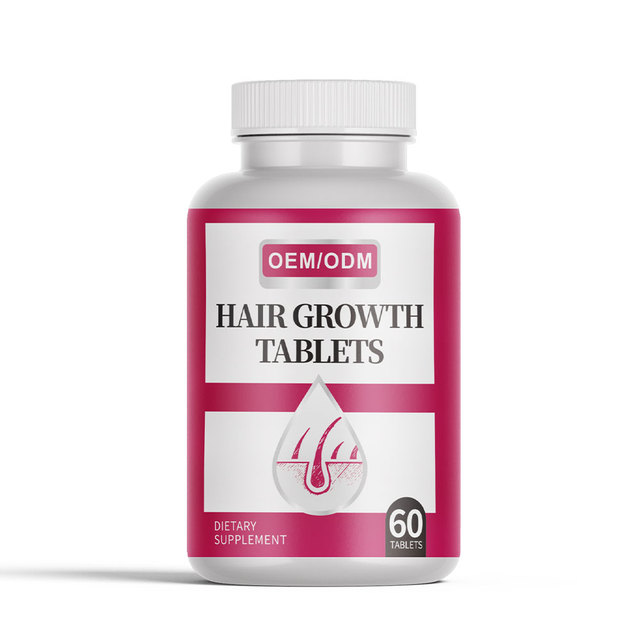 Factory Supply Low Price Natural Health Food Supplement Fast Hair Growth Tablets for Man and Women