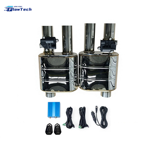 Silencieux d'échappement électrique en acier inoxydable haute performance avec soupape à commande à distance de 2,5 pouces et 3 pouces, universel pour voiture - Product Image 3
