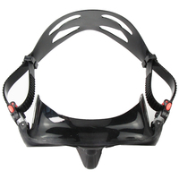 Masque uv de plongée sous-marine en silicone en verre trempé personnalisé pour la chasse sous-marine, la plongée en apnée et la natation