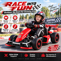 Mobil Listrik Anak Go Kart 24V untuk Balap Drift Kart Empat Roda Off-road