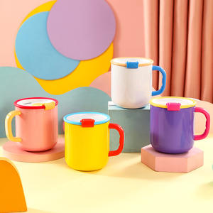Petites tasses isolées <span class=keywords><strong>de</strong></span> bureau pour hommes et femmes Couple Pot intérieur en céramique tasses à café mignon Simple fleur thé <span class=keywords><strong>eau</strong></span> cadeau tasses - Product Image 1