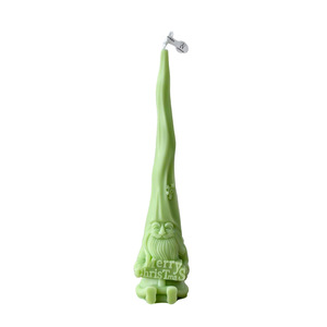 Bougie parfumée en forme de gnome de Noël, longue bougie en cire de soja en forme d'elfe de Noël, décoration de table de Noël, cadeau de fête - Product Image 5