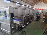 Pasteurisateur tunnel à flash Cassman Beer, contrôle PLC, acier inoxydable 304/316, haute efficacité, capacité 2000 bouteilles/heure