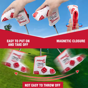 Funda Magnética para Cabeza de Putter de Golf con Logotipo Bordado Personalizado de Alta Calidad - Product Image 2