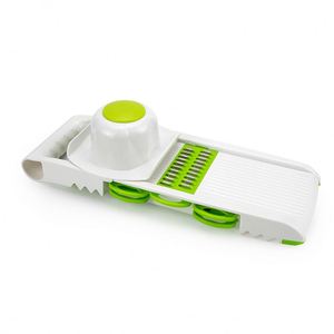 Mandoline multifonction 5-en-1, coupe-légumes, hachoir, trancheuse pour pommes de terre, légumes, fruits, pour la cuisine - Product Image 1