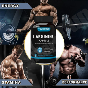 Capsule d'arginine de marque de distributeur OEM Supplément d'acide aminé l capsules d'arginine l-arginine - Product Image 3
