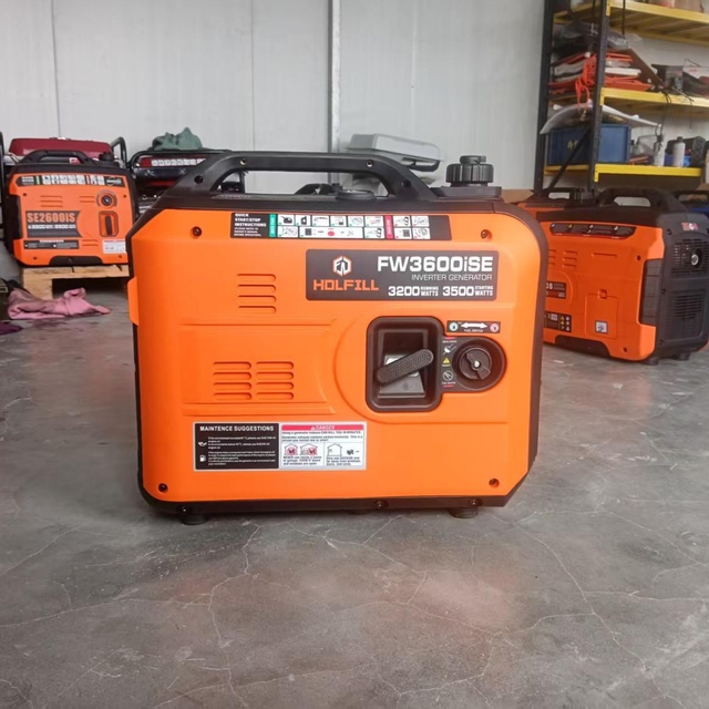 3500 Watt Portable Inverter Generator Petrol Power 3.2kW Silent Gasoline Inverter Generator with USB-C PD for Outdoor Food Truck