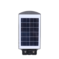 Projecteur de rue et de route à énergie solaire 30W 60W 90W 100W 200W 300W Projecteur de lumière à trois côtés avec télécommande