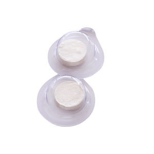Einweg Baumwoll schleier Gesichts maske Tabletten transparente Kunststoff DIY Gesichts maske Tablette Kollagen Maske Herstellung Tabletten - Product Image 2