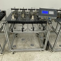 Máquina Electrónica de Ensayo de Cizallamiento Directo de Cuatro Ejes con Microcontrolador, Precisión de ±0.1%, Equipo de Prueba de Suelos
