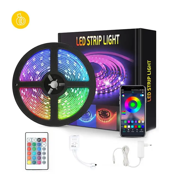 20m شرائط Usb بلوتوث Rgb 5050 Mingers 16.4ft S شحن مجاني 2835 120 وحدة تحكم سلم Led ضوء الشريط