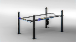 Pabrik Menyediakan <span class=keywords><strong>Lift</strong></span> Mobil Hidrolik Empat Tiang Berkualitas Tinggi 4 Ton Tinggi Angkat 2000mm Panel Listrik Peralatan Bengkel - Product Image 6