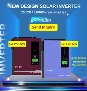 อินเวอร์เตอร์พลังงานแสงอาทิตย์แบบไฮบริด 2KW 3KW MPPT 230VAC ดีไซน์ใหม่ สำหรับระบบออฟกริด พร้อมคลื่นไซน์บริสุทธิ์ และระบบโอนถ่ายไฟฟ้าแบบคู่/เดี่ยว - Product Image 4