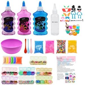 Kit Slime fait <span class=keywords><strong>maison</strong></span> 12 couleurs pâte à <span class=keywords><strong>modeler</strong></span> et argile ensemble de boue de cristal doux modélisation unisexe pour colle de moule Slime - Product Image 2