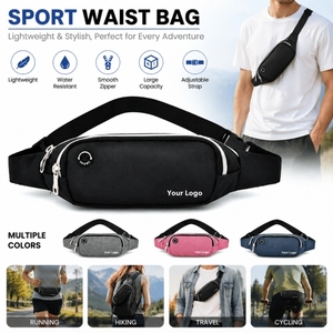 Riñonera Deportiva Personalizada con Logotipo, Impermeable, para Hombre y Mujer, para Correr, Ciclismo, Senderismo, Viajes, Ligera - Product Image 1