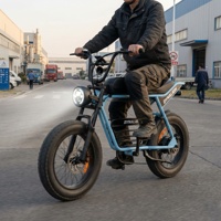 Vélo électrique fiable pour adultes avec siège long, écran LCD, idéal pour les trajets quotidiens en zone industrielle et la mobilité entre changements de service