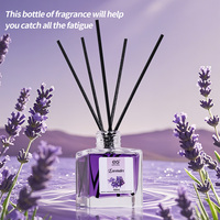 Diffuseur à bâtonnets parfum vanille 100ml – Écologique, fait main, sans alcool, parfum naturel longue durée pour la maison et le bureau