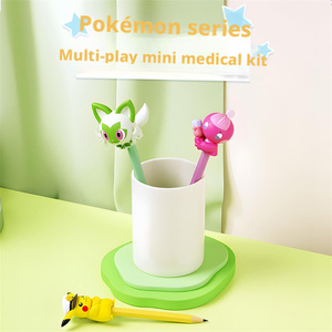 Figurine Pokémon authentique <span class=keywords><strong>de</strong></span> la série multi-joueurs Fun, boîte mystère, Captain <span class=keywords><strong>Pikachu</strong></span>, petits ornements <span class=keywords><strong>de</strong></span> bureau, jouets et objets <span class=keywords><strong>de</strong></span> collection tendance - Product Image 4