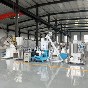 เครื่องผลิตอาหารปลาแบบลอย400-500กิโลกรัม/ชั่วโมงสายการผลิตเครื่องอัดรีดอาหารปลากุ้งเพาะเลี้ยงสัตว์น้ำใหม่ - Product Image 4