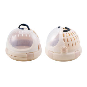 <span class=keywords><strong>Cage</strong></span> pour animaux de compagnie de transport de chien en plastique PP moderne de luxe accessible carré respirant réglable personnalisé - Product Image 6