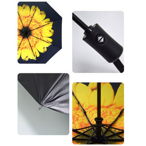 Parapluie pliant robuste coupe-vent à double couverture, ouverture et fermeture automatiques, idéal pour les voyages d'affaires - Product Image 4