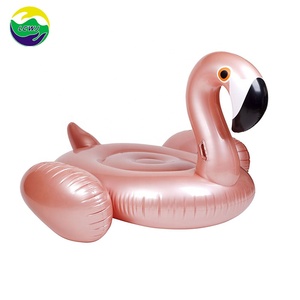 LC Vui Hot Bán Công Viên Nước Nổi Đồ Chơi Rose Gold Flamingo Pool Float <span class=keywords><strong>Inflatable</strong></span> - Product Image 2