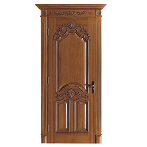 Cửa gỗ nội thất gỗ sồi rắn cổ điển cửa gỗ sồi nội thất cửa gỗ cho ngôi nhà - Product Image 5